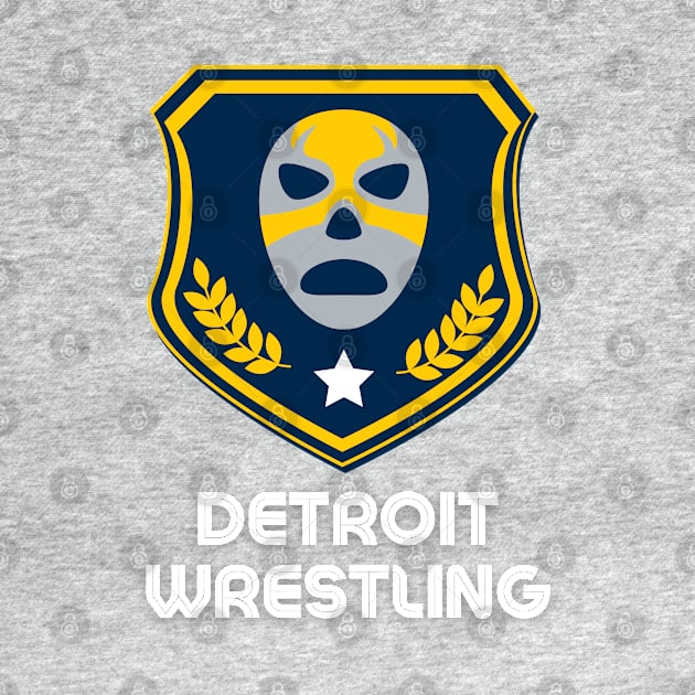 Detroit Wrestling "Walmart Blue" by DDT Shirts